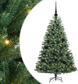vidaXL Τεχνητό Χριστουγεννιάτικο Δέντρο με Άξονα Πράσινο 120 cm