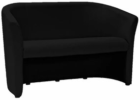 Καναπές TM-2 126x60x76 εκ χρώμα Μαύρο EK-14/Wenge DIOMMI TM2CZAP DIOMMI-80-2380