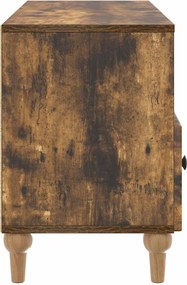 vidaXL Ντουλάπι TV 102 x 34,5 x 50 εκ. Καπνιστή Δρυς