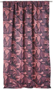 Κουρτίνα Kim Με Τρέσα 5 Bordo Anna Riska 140X270cm 100% Cotton