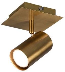 Φωτιστικό Οροφής - Σποτ Marley 802400104 1xGU10 25W 12x12x15cm Brass Mat Trio Lighting Metal