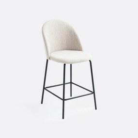 Σετ 2 καρέκλες μπαρ από ύφασμα chine, Nordie