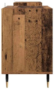 vidaXL Ντουλάπι TV Παλιό Ξύλο 160 x 35 x 55 εκ. Επεξεργασμένο ξύλο