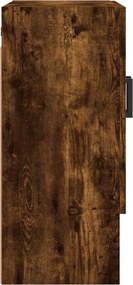 vidaXL Ντουλάπι Τοίχου Καπνιστή Δρυς 60x31x70 εκ. Επεξεργασμένο Ξύλο