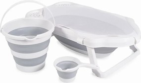 Πτυσσόμενη Μπανιέρα Μωρού - Cangaroo - Hawaii grey 091097