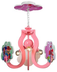 Φωτιστικό Bambini Luminaires MD130193P Pink PVC