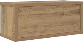 vidaXL Ράφι Αποθήκευσης CDs 2 τμχ. Artisan Δρυς 40 x 17 x 17 εκ.