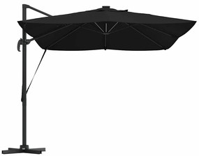 vidaXL Καναδέζικη Ρωμαϊκή Πέργολα Μαύρο 352 x 251 x 265 εκ.