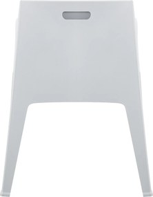 ΠΟΛΥΘΡΟΝΑ ΠΟΛΥΠΡΟΠΥΛΕΝΙΟΥ SLEEK HM6370.01 ΛΕΥΚΗ 68x63x82,5Υεκ.