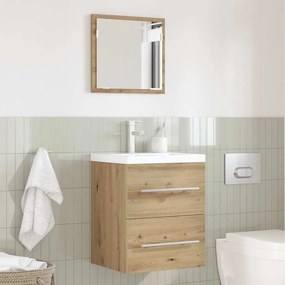 vidaXL Σετ Επίπλων Μπάνιου Καφέ 41 x 38,5 x 48 cm