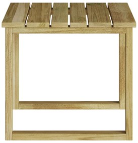 vidaXL Τραπέζι Ξαπλώστρας 40x40x36 cm Εμποτισμένο Ξύλο Πεύκου