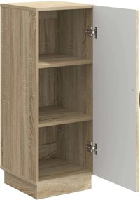 vidaXL Πλαϊνό γραφείο Sonoma Δρυς 33 x 34,5 x 87 εκ.