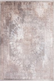 Χαλί Bamboo Silk 8098A Light Grey-Dark Beige Royal Carpet 160X230cm