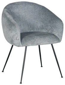Πολυθρόνα Τραπεζαρίας 1280 Fylliana Πετρόλ 62x60x79εκ. 62x60x79 εκ.