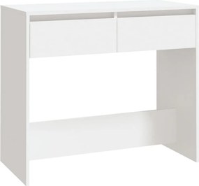 vidaXL Τραπέζι Κονσόλα Λευκό 89x41x76,5 εκ. από Επεξεργασμένο Ξύλο