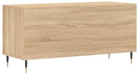 vidaXL Έπιπλο Δίσκων Sonoma Δρυς 100x38x48 εκ. από Επεξεργασμένο Ξύλο