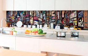 Αυτοκόλλητη φωτοταπετσαρία κουζίνας Times Square
