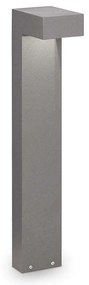 Φωτιστικό Δαπέδου Sirio 246970 10x60x15cm 2xG9 15W IP44 Grey Ideal Lux
