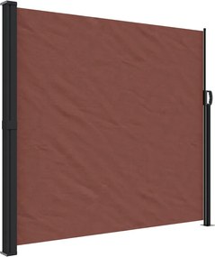 vidaXL Σκίαστρο Πλαϊνό Συρόμενο Καφέ 180 x 500 εκ.