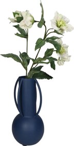 Βάζο ArteLibre Μπλε Μέταλλο 11x11x24cm