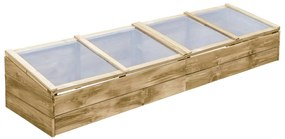 vidaXL Θερμοκήπιο - Σπορείο 200 x 50 x 35 εκ. Εμποτισμένο Ξύλο Πεύκου