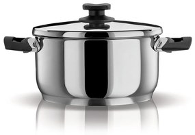Κατσαρόλα Φ 30 Cm New Classic 015030201 Inox Pyramis 30cm Stainless Steel