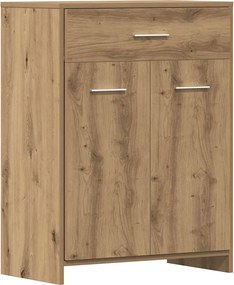 vidaXL Σετ Επίπλων Μπάνιου 4 Τεμαχίων Τεχνίτης Δρυς από Τεχν. Ξύλο