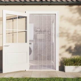 vidaXL Λωριδοκουρτίνα Διαφανής 25 μ. 300 χιλ. x 2,6 χιλ. από PVC