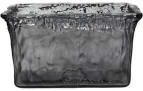 Βάζο ArteLibre Γκρι Ανακυκλωμένο Γυαλί 33x13x20cm