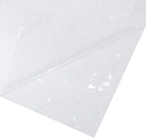 vidaXL Μεμβράνη Παραθύρου Αμμοβολή 3D Ουράνιο Τόξο 90x500εκ. από PVC