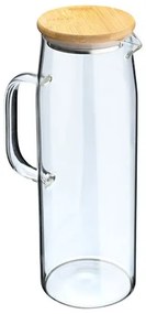 Estia Κανάτα Bamboo Essentials Γυάλινη 1500ml Με Καπάκι 01-19594