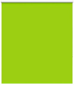 vidaXL Roller Blind Blackout φύλλα πράσινα 140x150 cm Πλάτος υφάσματος
