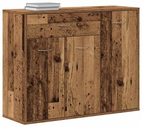 Sideboard Παλιό ξύλο 88x30x70 cm Ξύλο μηχανής - Καφέ