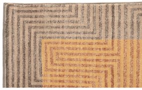 Χαλί DKD Home Decor Κίτρινο (60 x 240 x 0,7 cm)