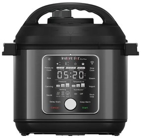 Instant Pot Pro Plus 112020101, 1200W, 5,7 l, 10 προγράμματα, έλεγχος WiFi, Ανοξείδωτο, Μαύρο
