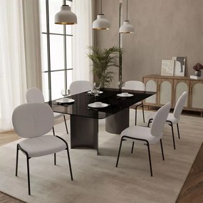 Καρέκλα Fluffy (2) τεμάχια