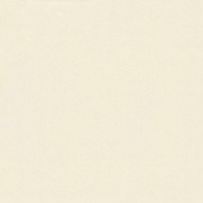 vidaXL Οθόνη Μπαλκονιού Κρεμ 100 x 400 cm Ύφασμα Όξφορντ