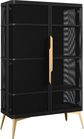 Βιτρίνα Modera -Μαύρο
