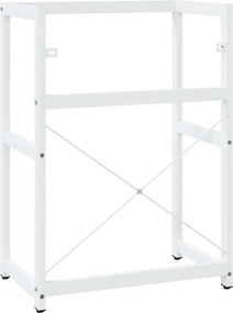 vidaXL Έπιπλο Μπάνιου Λευκό 59 x 38 x 83 εκ. Σιδερένιο