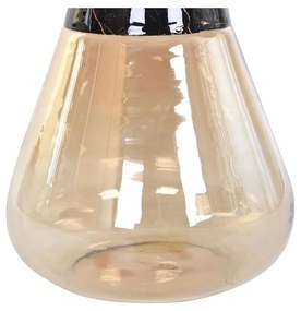 Βοηθητικό Τραπέζι DKD Home Decor Δίχρωμα Κρυστάλλινο Σίδερο 60 x 60 x 57 cm