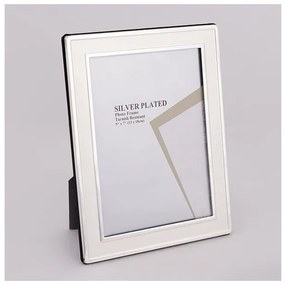 Κορνίζα Μεταλλική Επάργυρη Ασημί 13x18cm 756-10014 Estheti-756-10014-Ασημί 756-10014