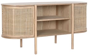 Τηλεόραση Home ESPRIT Φυσικό ξύλο καουτσούκ 120 x 43,5 x 60 cm