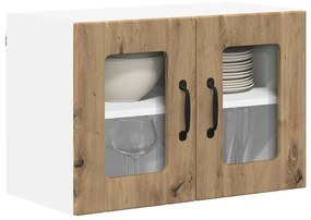 vidaXL Ραφιέρα τοίχου LUCCA Artisan Δρυς 60 x 31 x 40 εκ