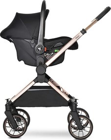 BABY STROLLER REYA 3in1 BLACK JASPER with reversib