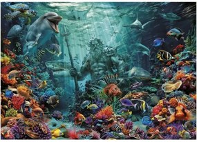 Παζλ Educa Poseidon in a Coral Reef 1000 Τεμάχια