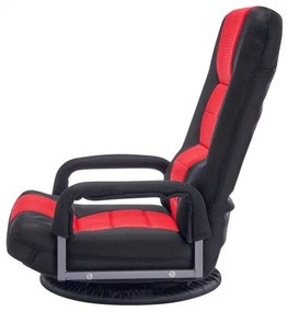 VEVOR 360° Swivel Floor Gaming Chair Folding Floor Chair with Armrest Adjustable
