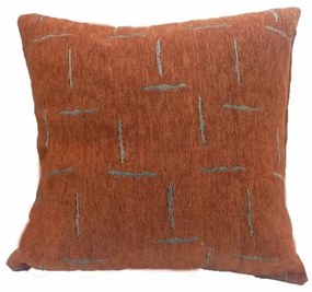 Vekrakis Μαξιλάρι Φιγούρας με Γέμιση 45×45εκ Polycotton Zig Zag  Μπορντό