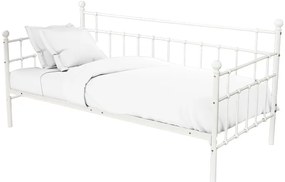 Intrahome Κρεβάτι-Καναπές Havelock Intrahome λευκό μεταλλικό 90x190 | SKU: INTRAPA-396111123