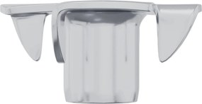 vidaXL Πριονωτό T-nut 7200 pcs Ασημί M6 χιλ. Ατσάλι