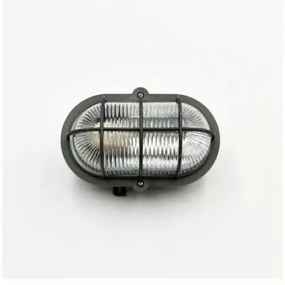 Απλίκα Φωτιστικό Τοίχου E27 40W IP54 ECO Viokar-173310312-Γκρι 0173310312